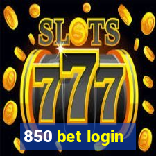 850 bet login